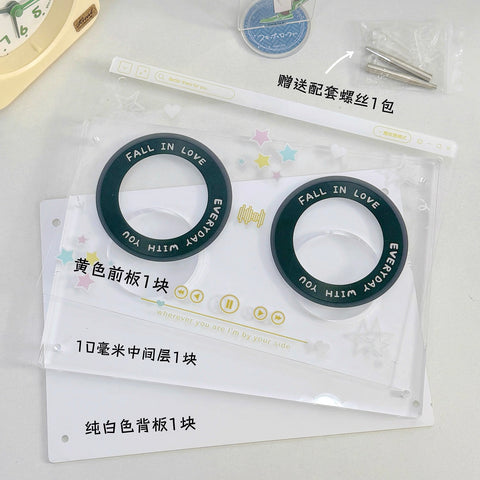 ［推し活グッズ］缶バッジ用アクリルフレーム 58mm【J5L6U5】