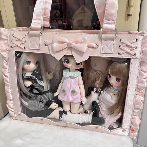 ［バッグ］1/4 1/6 BJD ドール用 痛バッグ ハンドバッグ【U7DBNY】