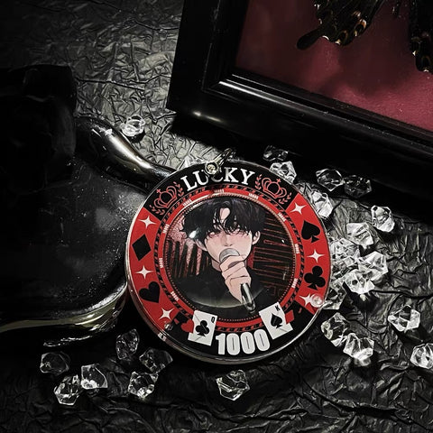 ［推し活グッズ］缶バッジアクリルフレーム 58～75mm【F3L8A7】