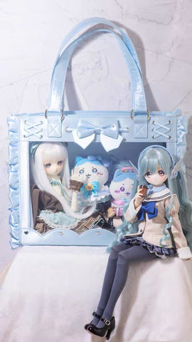［バッグ］1/4 1/6 BJD ドール用 痛バッグ ハンドバッグ【U7DBNY】