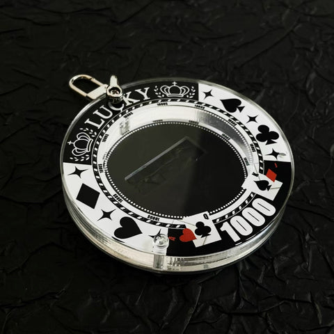 ［推し活グッズ］缶バッジアクリルフレーム 58～75mm【F3L8A7】