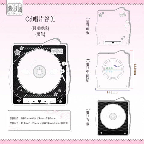［推し活グッズ］缶バッジ アクリルスタンド 58~75mm【LRC91X】