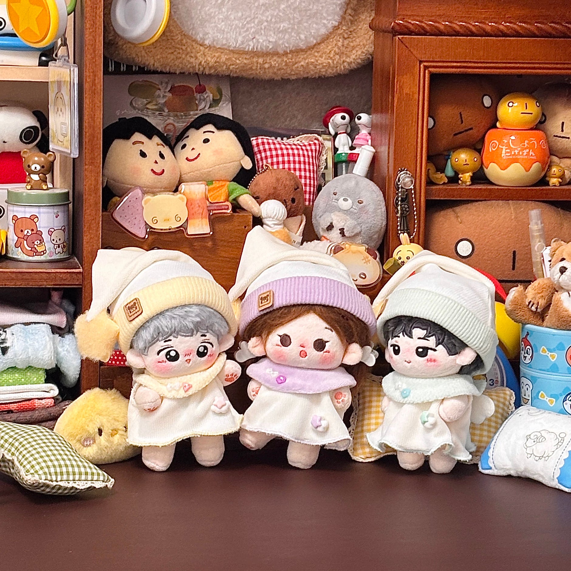 ぬい服 ♡ 10cm ♡ 着ぐるみ ♡ v6 ぬい服】ぬいぐるみ用アニマル着ぐるみ 10cm用【推し活グッズ