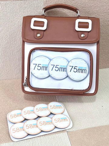 ［バッグ］缶バッジ用 痛バッグ リュック【126UGT】