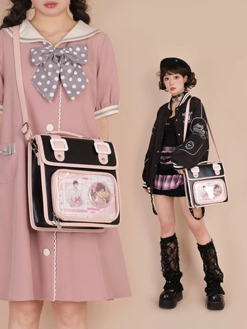 ［バッグ］缶バッジ用 痛バッグ リュック【126UGT】