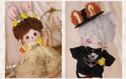 ［ぬい服］10cm 無属性 ぬいぐるみ用 お洋服【金盏花】