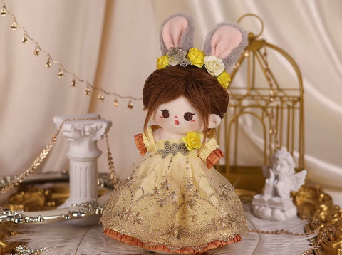 ［ぬい服］10cm 無属性 ぬいぐるみ用 お洋服【金盏花】