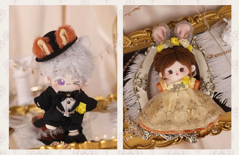 ［ぬい服］10cm 無属性 ぬいぐるみ用 お洋服【金盏花】