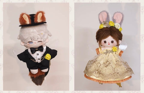 ［ぬい服］10cm 無属性 ぬいぐるみ用 お洋服【金盏花】