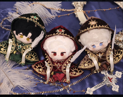 ［ぬい服］10cm 無属性 ぬいぐるみ用 お洋服【祭司】
