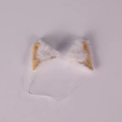 ［ぬい小物］10cm 無属性 ぬいぐるみ用 耳【兽耳】