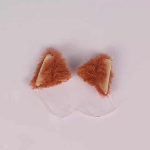 ［ぬい小物］10cm 無属性 ぬいぐるみ用 耳【兽耳】