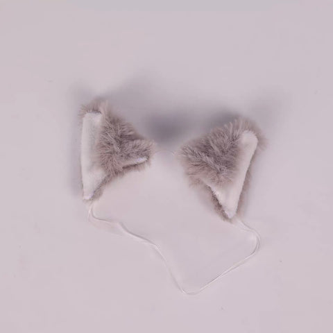 ［ぬい小物］10cm 無属性 ぬいぐるみ用 耳【兽耳】