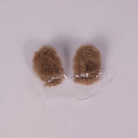 ［ぬい小物］10cm 無属性 ぬいぐるみ用 耳【兽耳】