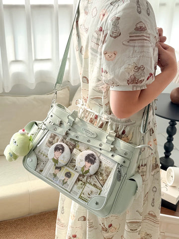 ［バッグ］痛バッグ 2way ショルダーバッグ Lサイズ【0ATGVM】