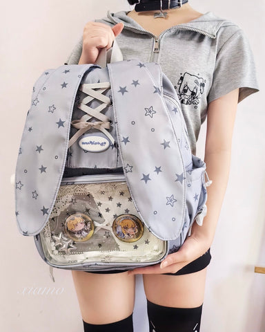 ［バッグ］痛バッグ  ウサ耳 2way リュック【203IU3】