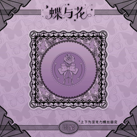 ［推し活グッズ］コースター用 アクリルフレーム【N1M6F0】