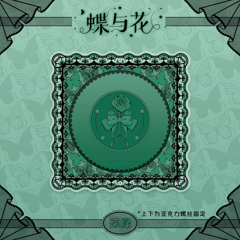 ［推し活グッズ］コースター用 アクリルフレーム【N1M6F0】