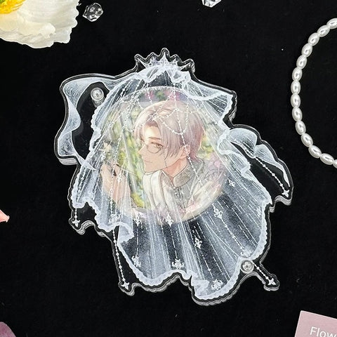 ［推し活グッズ］缶バッジ アクリルフレーム 58/65/75mm【BYVB8O】