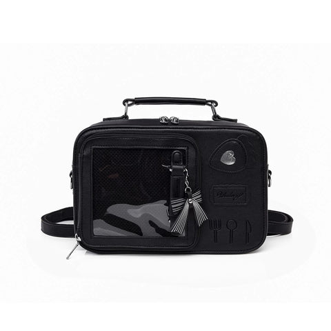 ［バッグ］缶バッジ用 痛バッグ リュック【EG270O】