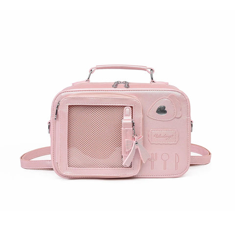 ［バッグ］缶バッジ用 痛バッグ リュック【EG270O】