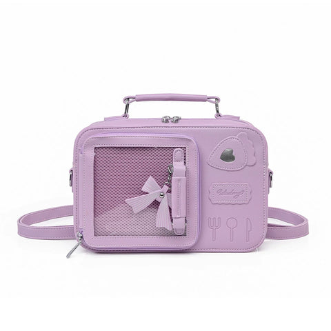 ［バッグ］缶バッジ用 痛バッグ リュック【EG270O】