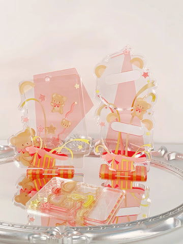 ［推し活グッズ］缶バッジ アクリルフレーム58mm【BQN5SG】