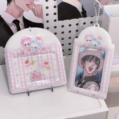 ［推し活グッズ］PVC トレーディングカード用ホルダー【B9H5X4】
