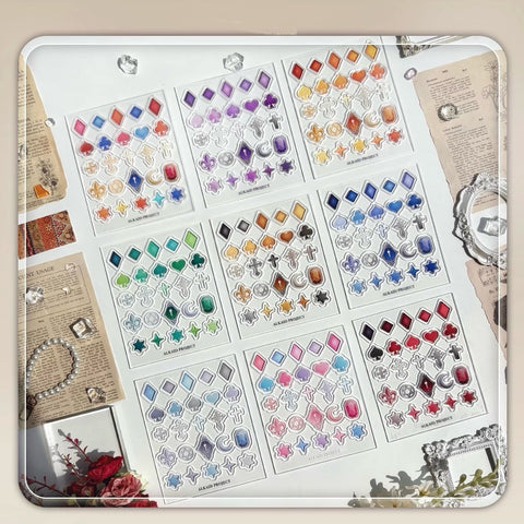 ［推し活グッズ］アクリルフレーム+パーツ 【D6E8M1】