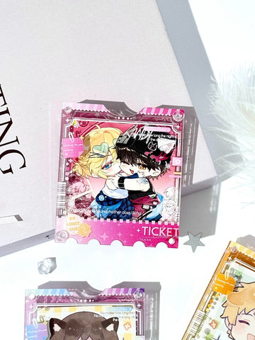 ［推し活グッズ］アクリルフレーム パーツ【ASW07D】