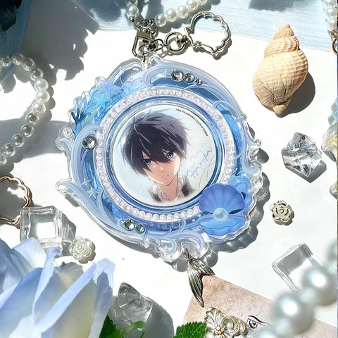 ［推し活グッズ］缶バッジアクリルフレーム 75mm【S1P5F6】