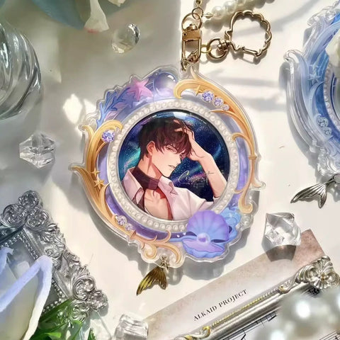 ［推し活グッズ］缶バッジアクリルフレーム 75mm【S1P5F6】