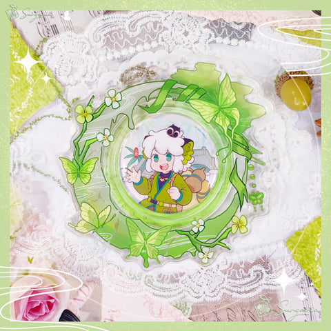 ［推し活グッズ］缶バッジ アクリルフレーム 58～75mm【W74JQG】