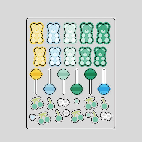 ［推し活グッズ］アクリルフレーム パーツ【7YFRGD】