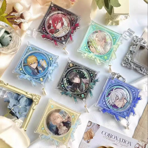 ［推し活グッズ］缶バッジアクリルフレーム 58/75mm【Z7M7T6】