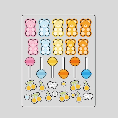 ［推し活グッズ］アクリルフレーム パーツ【7YFRGD】