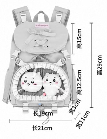 ［バッグ］痛バッグ リュック 2点セット【V2Q1V5】