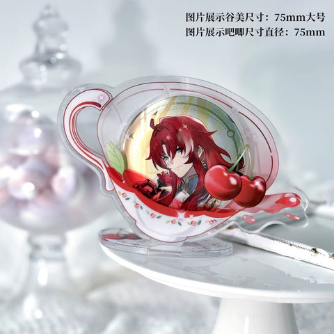 ［推し活グッズ］缶バッジアクリルフレーム 58/75mm【C7L9X4】