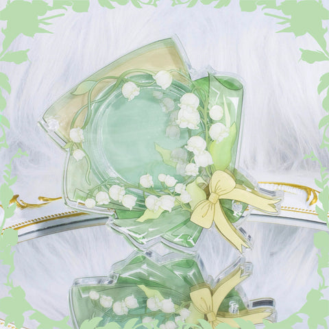 ［推し活グッズ］缶バッジアクリルフレーム 58～75mm【H9Y3J9】