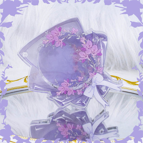 ［推し活グッズ］缶バッジアクリルフレーム 58～75mm【H9Y3J9】