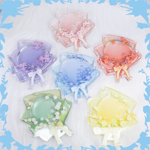 ［推し活グッズ］缶バッジアクリルフレーム 58～75mm【H9Y3J9】