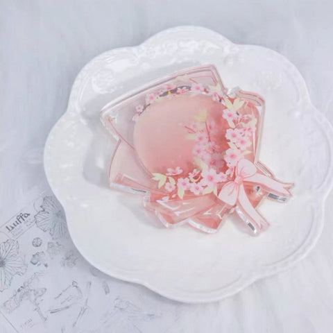 ［推し活グッズ］缶バッジアクリルフレーム 58～75mm【H9Y3J9】