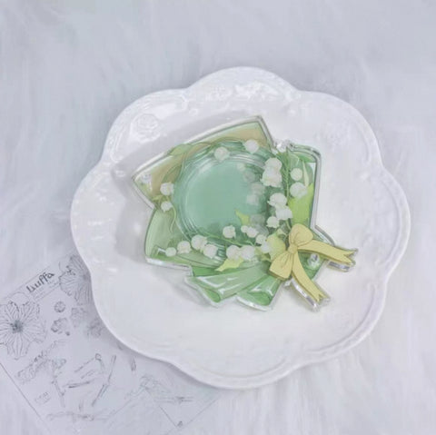 ［推し活グッズ］缶バッジアクリルフレーム 58～75mm【H9Y3J9】