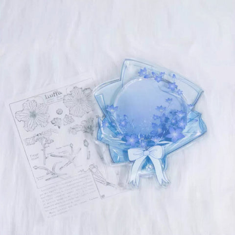 ［推し活グッズ］缶バッジアクリルフレーム 58～75mm【H9Y3J9】