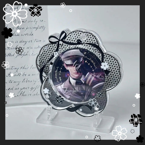 ［推し活グッズ］缶バッジアクリルフレーム 58～75mm【F2U7N1】