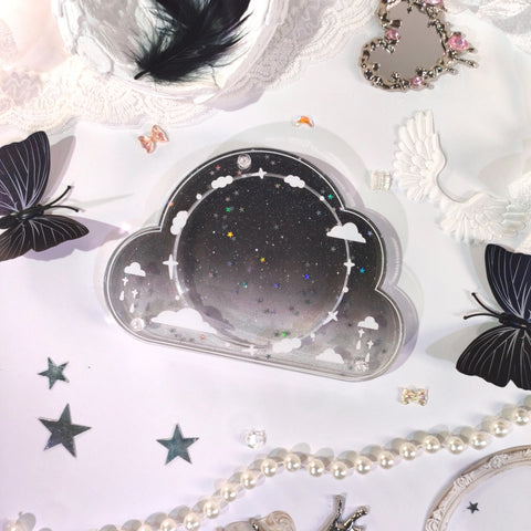 ［推し活グッズ］缶バッジ アクリルフレーム 58～75mm【LYW2JT】