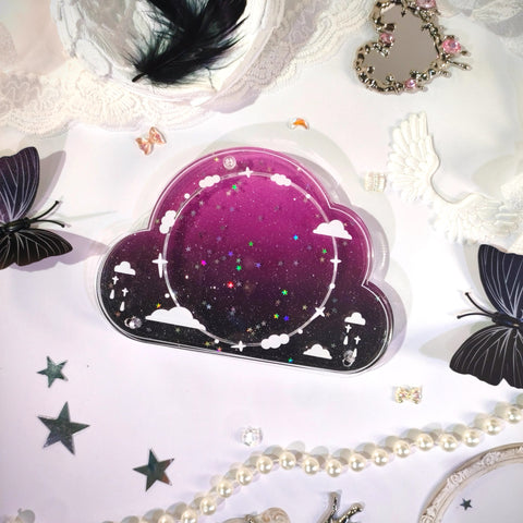 ［推し活グッズ］缶バッジ アクリルフレーム 58～75mm【LYW2JT】