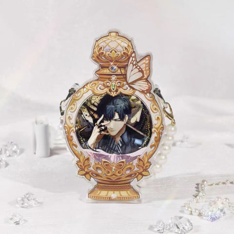 ［推し活グッズ］缶バッジ アクリルフレーム 58/75mm【BWN70R】