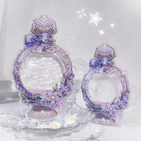 ［推し活グッズ］缶バッジ アクリルフレーム 58/75mm【BWN70R】