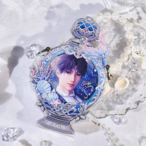 ［推し活グッズ］缶バッジ アクリルフレーム 58/75mm【BWN70R】